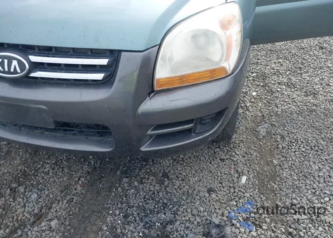 2008 Kia Sportage Lx z USA, uszkodzony, nr VIN KNDJF724187500151